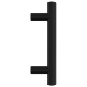 Maniglie per Mobili 20pz Nere 64 mm in Acciaio Inox 3203603