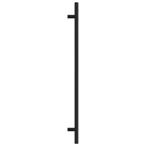 Maniglie per Mobili 20 pz Nere 320 mm in Acciaio Inox 3203609