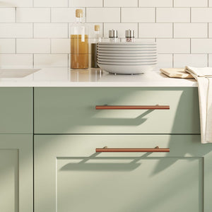 Maniglie per Mobili 20 pz Bronzo 160 mm in Acciaio Inox 3203614