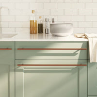 Maniglie per Mobili 20 pz Bronzo 480 mm in Acciaio Inox 3203618