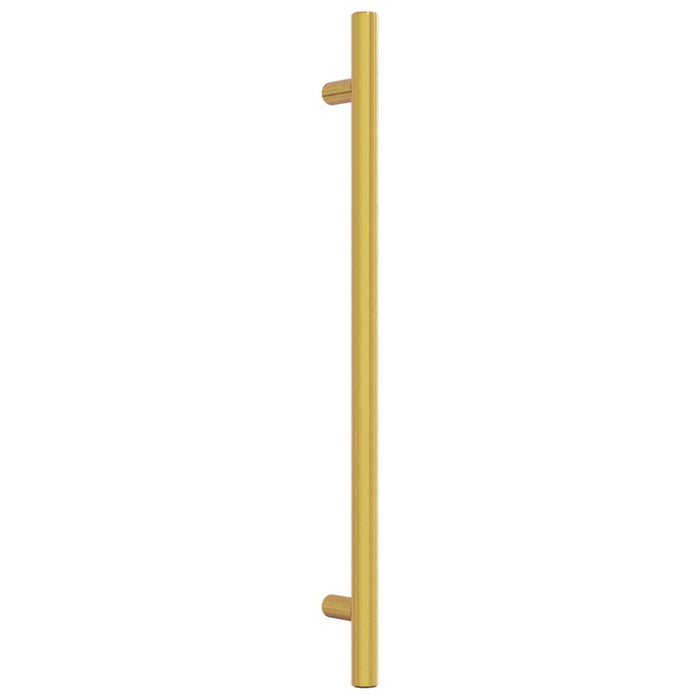 vidaXL Maniglie per Mobili 10 pz Oro 224 mm in Acciaio Inox