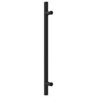 Maniglie per Mobili 10 pz Nere 192 mm in Acciaio Inox 3203627