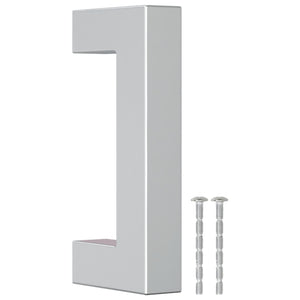 Maniglie per Mobili 20pz Argento 64mm in Acciaio Inox 3203635