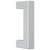 Maniglie per Mobili 20pz Argento 64mm in Acciaio Inox 3203635