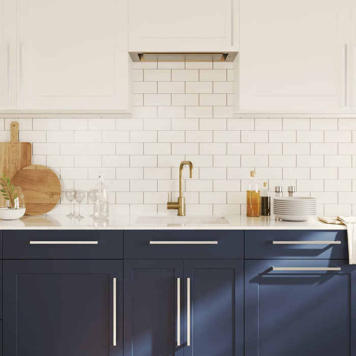 Maniglie per Mobili 20 pz Argento 320 mm in Acciaio Inox 3203641