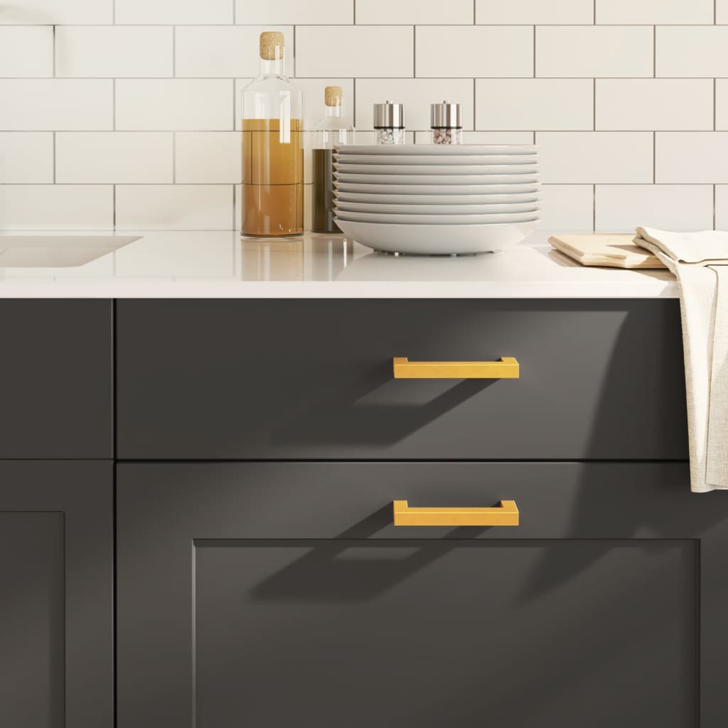 Maniglie per Mobili 20 pz Oro 96 mm in Acciaio Inox 3203644