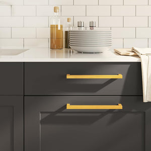 Maniglie per Mobili 20 pz Oro 224 mm in Acciaio Inoxcod mxl 132979