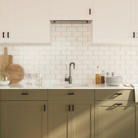 Maniglie per Mobili 20pz Nere 64 mm in Acciaio Inox 3203651