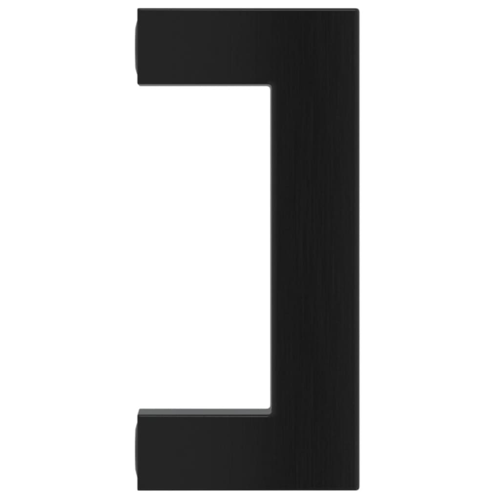 Maniglie per Mobili 20pz Nere 64 mm in Acciaio Inox 3203651