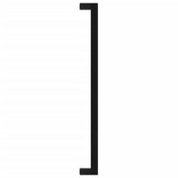 Maniglie per Mobili 20 pz Nere 320 mm in Acciaio Inox 3203657