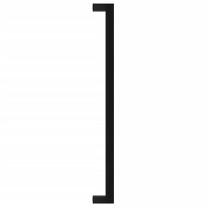 Maniglie per Mobili 20 pz Nere 320 mm in Acciaio Inox 3203657