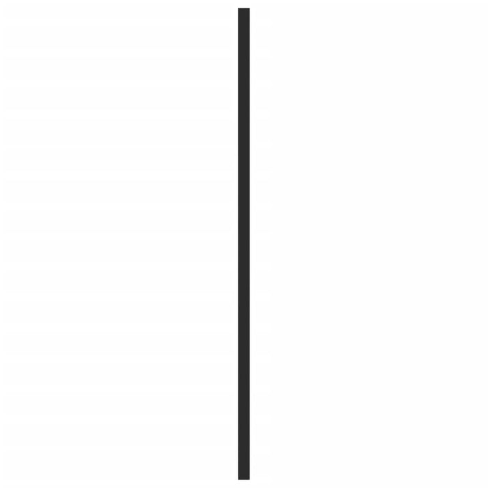 vidaXL Maniglie per Mobili 20 pz Nere 480 mm in Acciaio Inox