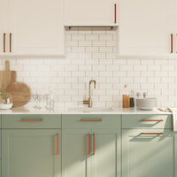 Maniglie per Mobili 20 pz Bronzo 192 mm in Acciaio Inox