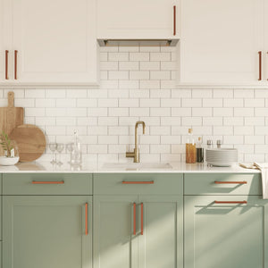 Maniglie per Mobili 20 pz Bronzo 192 mm in Acciaio Inox