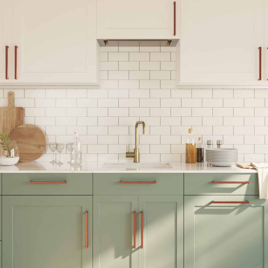 Maniglie per Mobili 20 pz Bronzo 224 mm in Acciaio Inox 3203664