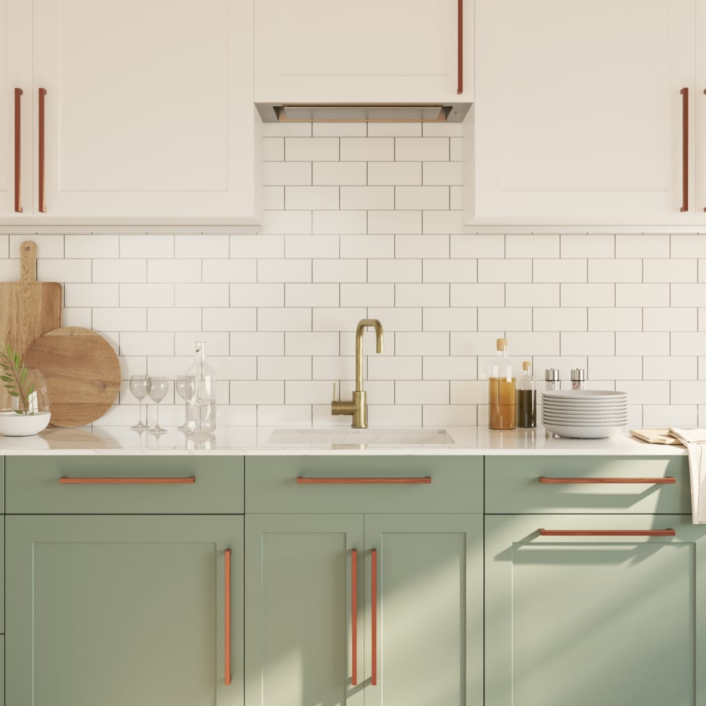 Maniglie per Mobili 20 pz Bronzo 320 mm in Acciaio Inox 3203665