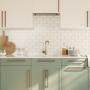 Maniglie per Mobili 20 pz Bronzo 320 mm in Acciaio Inox 3203665