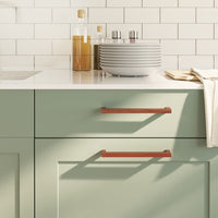 Maniglie per Mobili 10 pz Bronzo 192 mm in Acciaio Inox 3203679