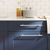 Maniglie per Mobili 20 pz Argento 224 mm in Acciaio Inoxcod mxl 132974