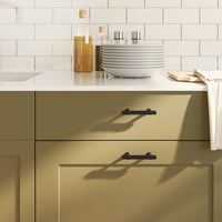 Maniglie per Mobili 20pz Nere 64 mm in Acciaio Inox 3203691