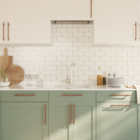 Maniglie per Mobili 20 pz Bronzo 192 mm in Acciaio Inox 3203703