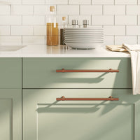 Maniglie per Mobili 20 pz Bronzo 224 mm in Acciaio Inox