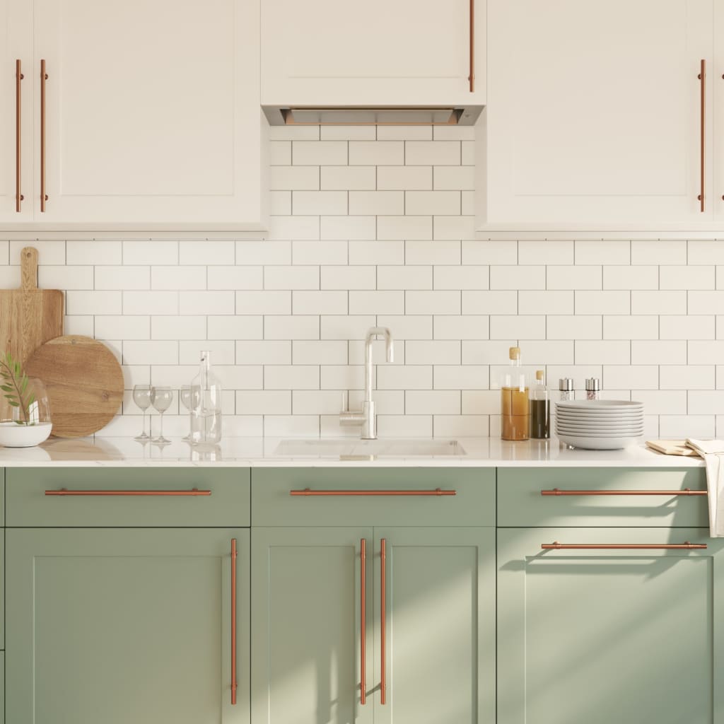 Maniglie per Mobili 20 pz Bronzo 320 mm in Acciaio Inox