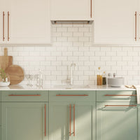 Maniglie per Mobili 20 pz Bronzo 320 mm in Acciaio Inox