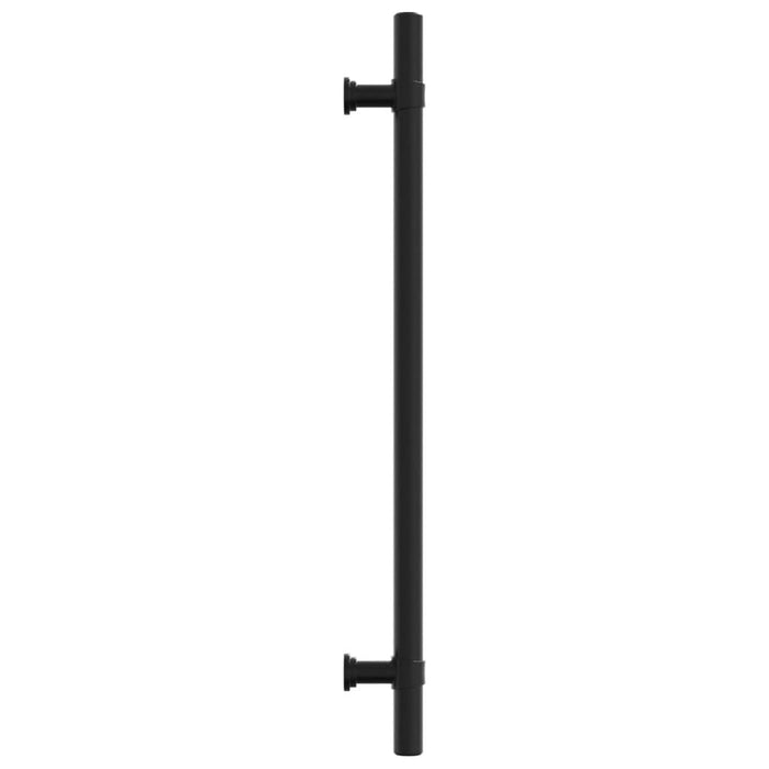 Maniglie per Mobili 10 pz Nere 224 mm in Acciaio Inox 3203712