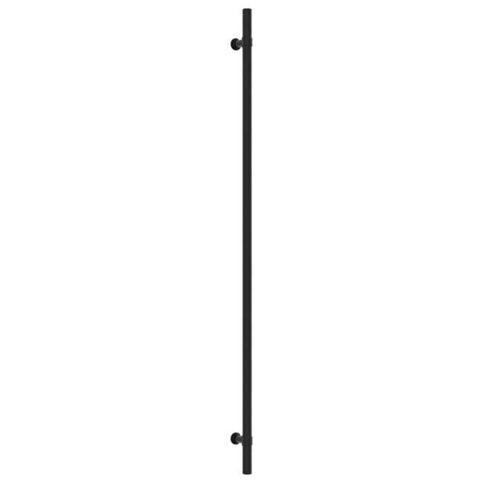 Maniglie per Mobili 10 pz Nere 480 mm in Acciaio Inox 3203714