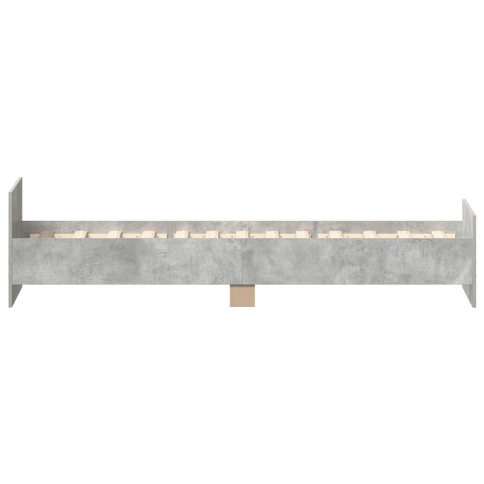 Giroletto Grigio Cemento 90x190 cm in Legno Multistrato 835942