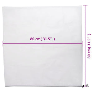 Coperture con Coulisse per Piante 4pz 70 g/m² 0,8x0,8 m