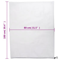 Coperture con Coulisse per Piante 4pz 70 g/m² 0,8x1 m 364864