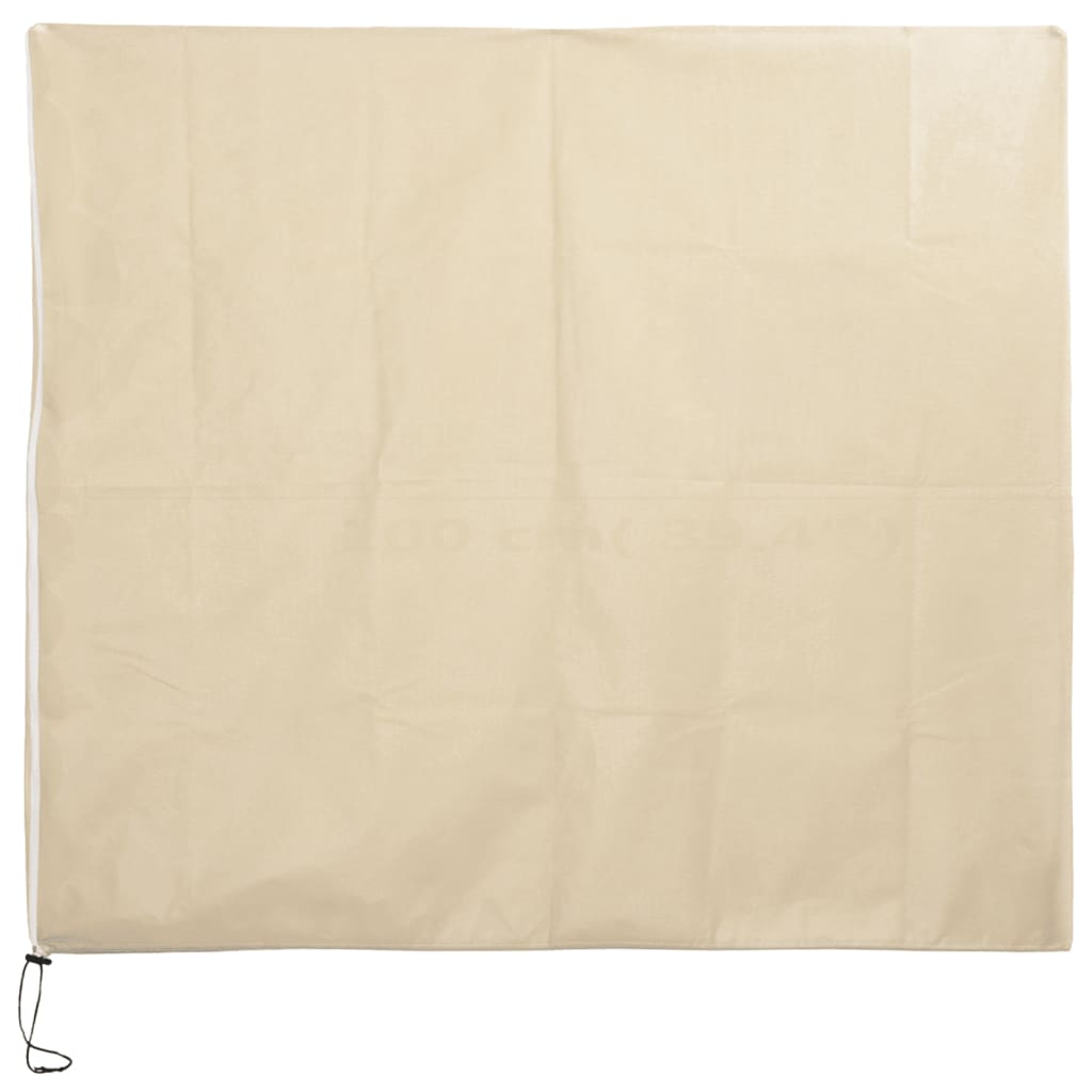 Copertura con Cerniera per Piante 70 g/m² 3,93x3,5 m 364882