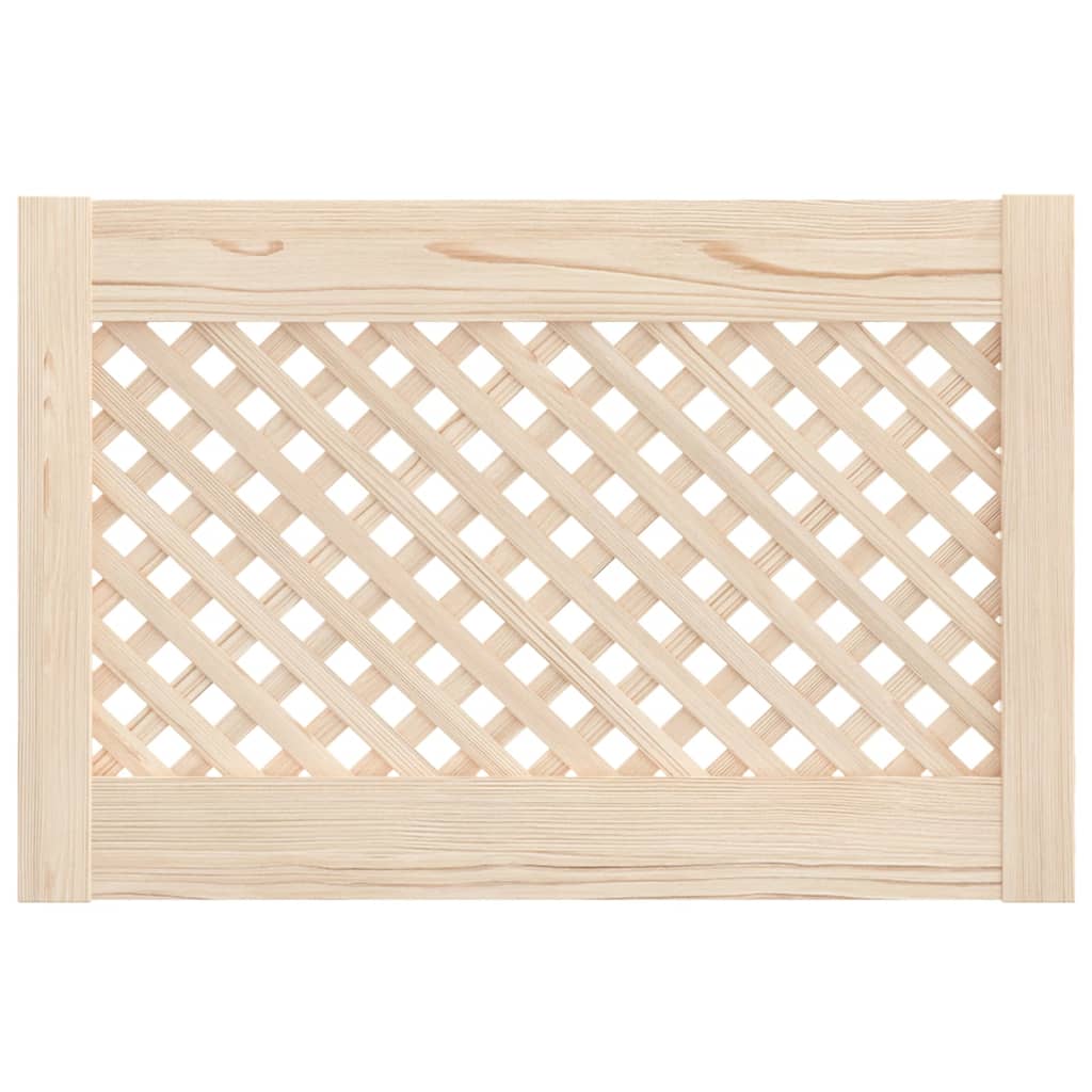 Ante con Design a Reticolo 2 pz 49,5x39,5 cm in Legno di Pinocod mxl 107859