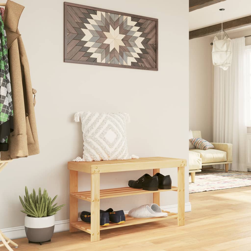 Scarpiera 3 Ripiani 70x27,5x45 cm BambÃ¹cod mxl 109310