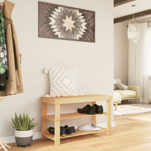 Scarpiera 3 Ripiani 70x27,5x45 cm BambÃ¹cod mxl 109310