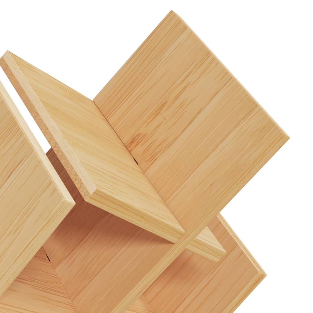 Portabottiglie di Vino per 5 Bottiglie 41x15x25 cm in Bambù 373373