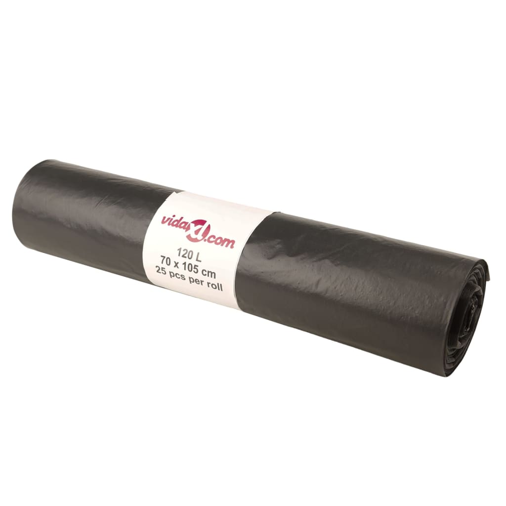 Sacchetti per Cestini 250 pz Neri 120 L 155340