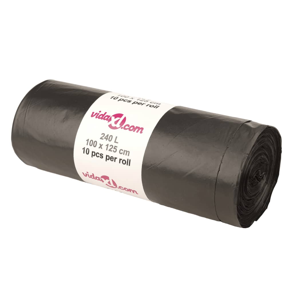 Sacchetti per Cestini 150 pz Neri 240 Lcod mxl 107564