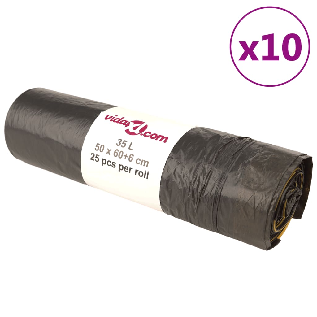 Sacchetti per Cestini con Coulisse 250 pz Neri 35 Lcod mxl 83628