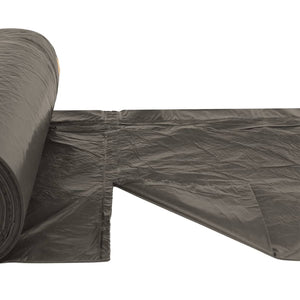 Sacchetti per Cestini con Coulisse 150 pz Neri 240 L 155345