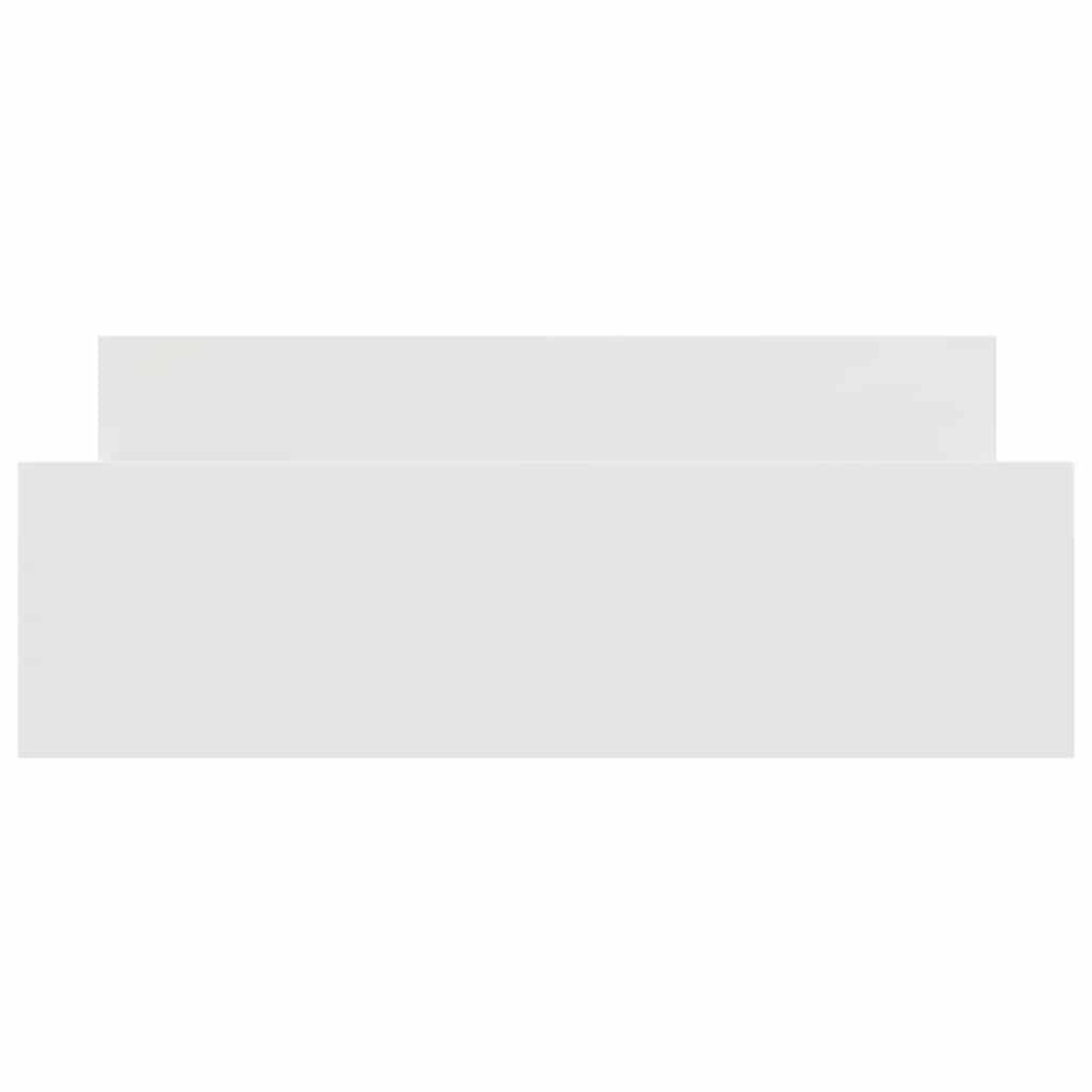 Giroletto con Testiera e Pediera Bianco 140x200 cm 3203747