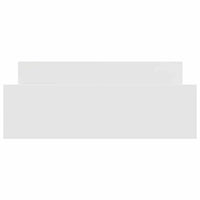 Giroletto con Testiera e Pediera Bianco 140x200 cm 3203747