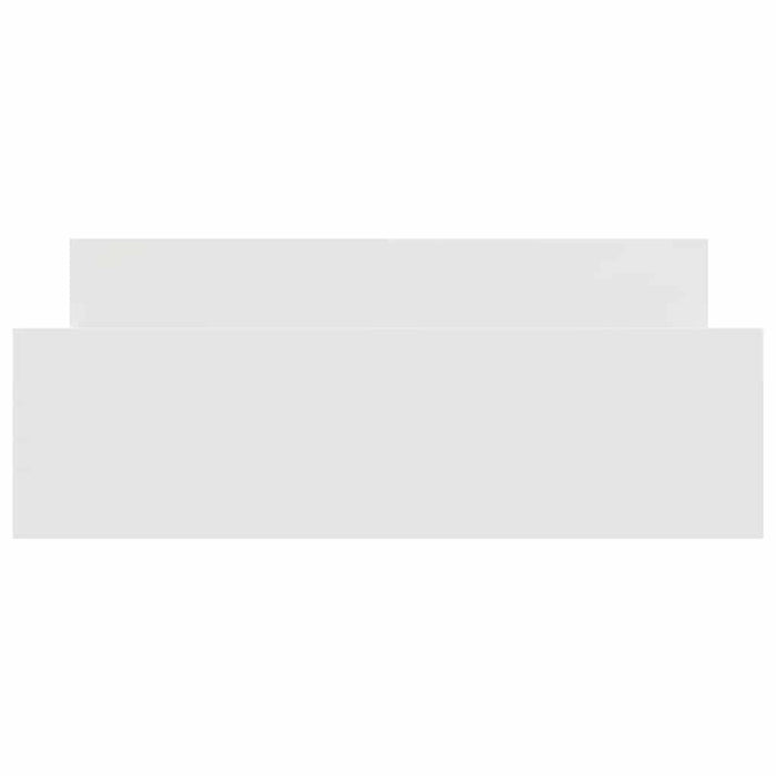 Giroletto con Testiera e Pediera Bianco 140x200 cm 3203747