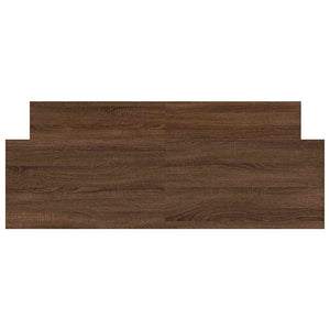 Giroletto con Testiera e Pediera Rovere Marrone 140x200 cm 3203753