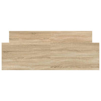 Giroletto con Testiera e Pediera Rovere Sonoma 150x200 cm 3203756