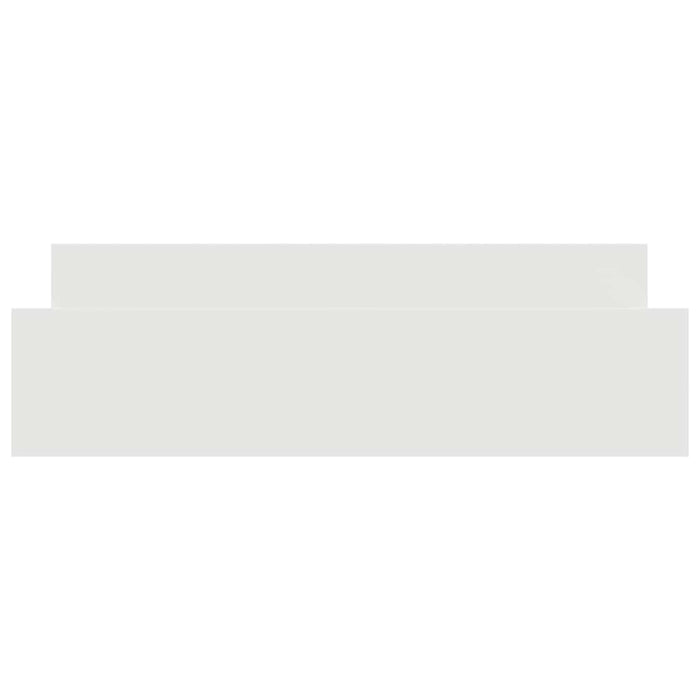 Giroletto con Testiera e Pediera Bianco 160x200 cm 3203761