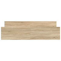 Giroletto con Testiera e Pediera Rovere Sonoma 160x200 cm 3203763