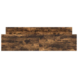 Giroletto con Testiera e Pediera Rovere Fumo 160x200 cm 3203765